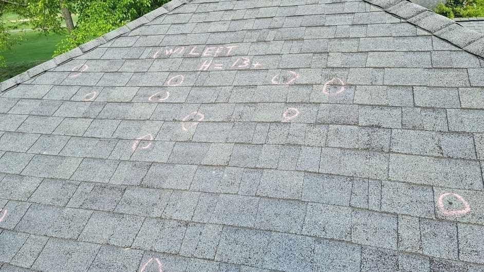 fortheclaim Hail Damage to roof from storm